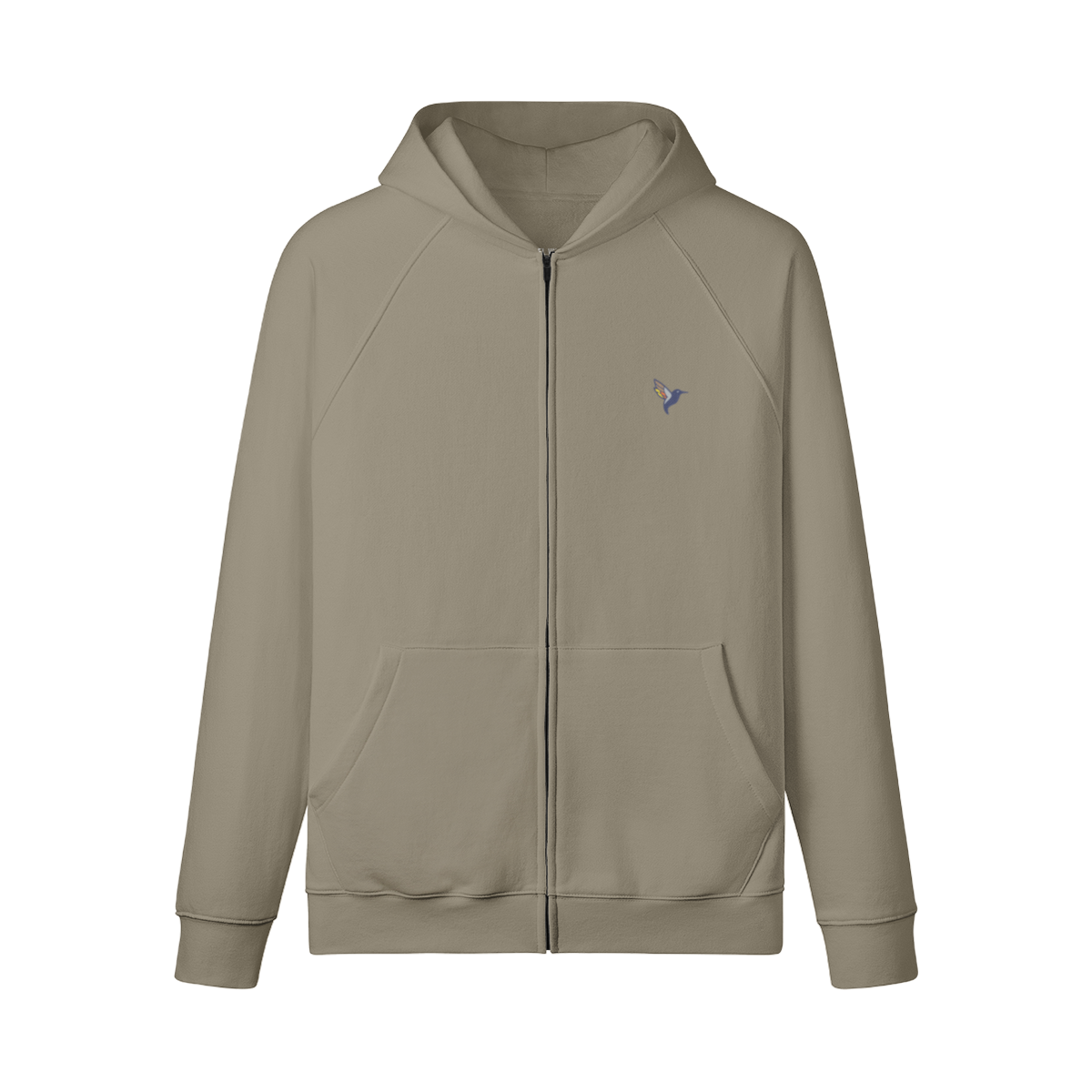 Heavyweight Fleece-lined Full-zip Hoodie