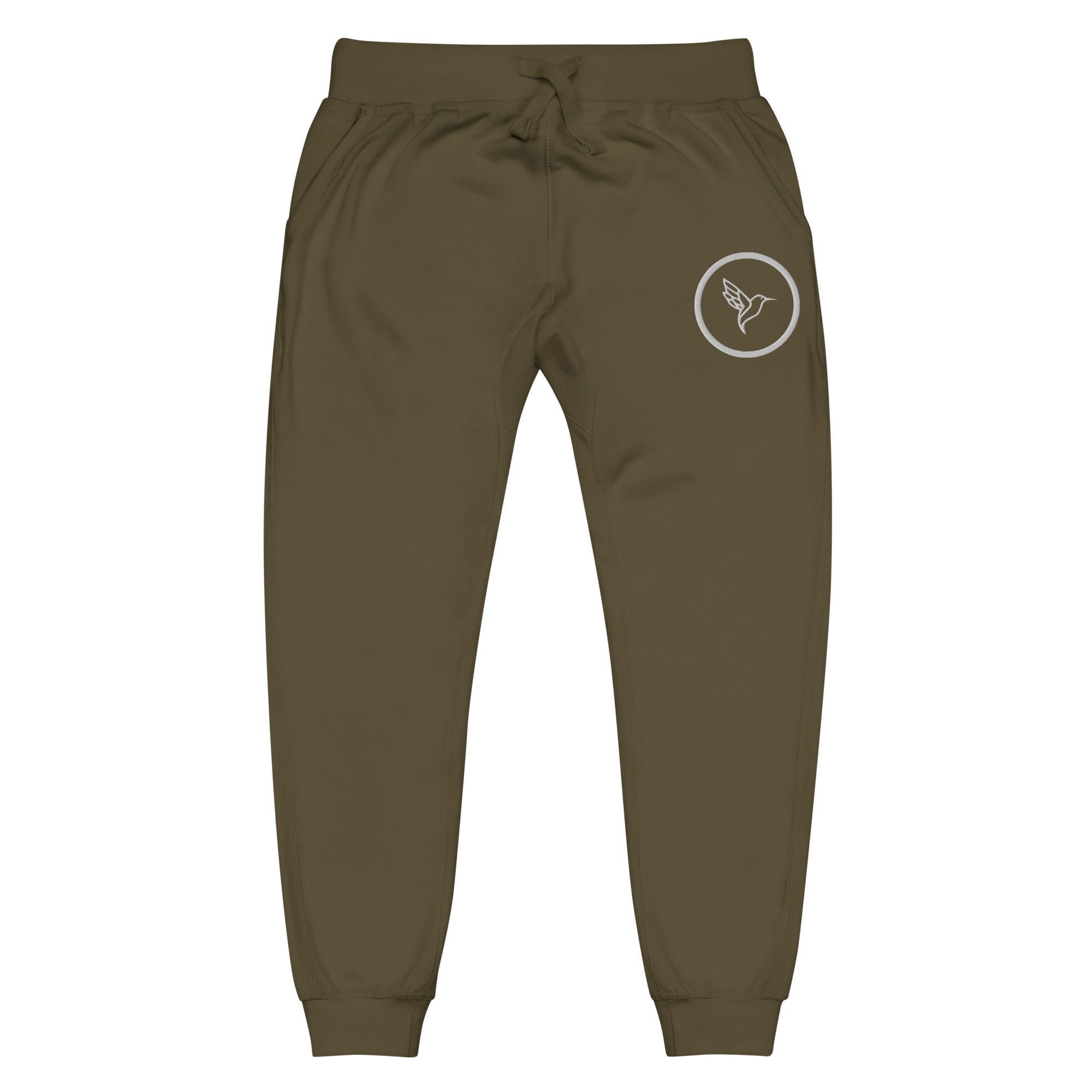 unisex-fleece-sweatpants-military-green-front-63c5725a0d15f.jpg
