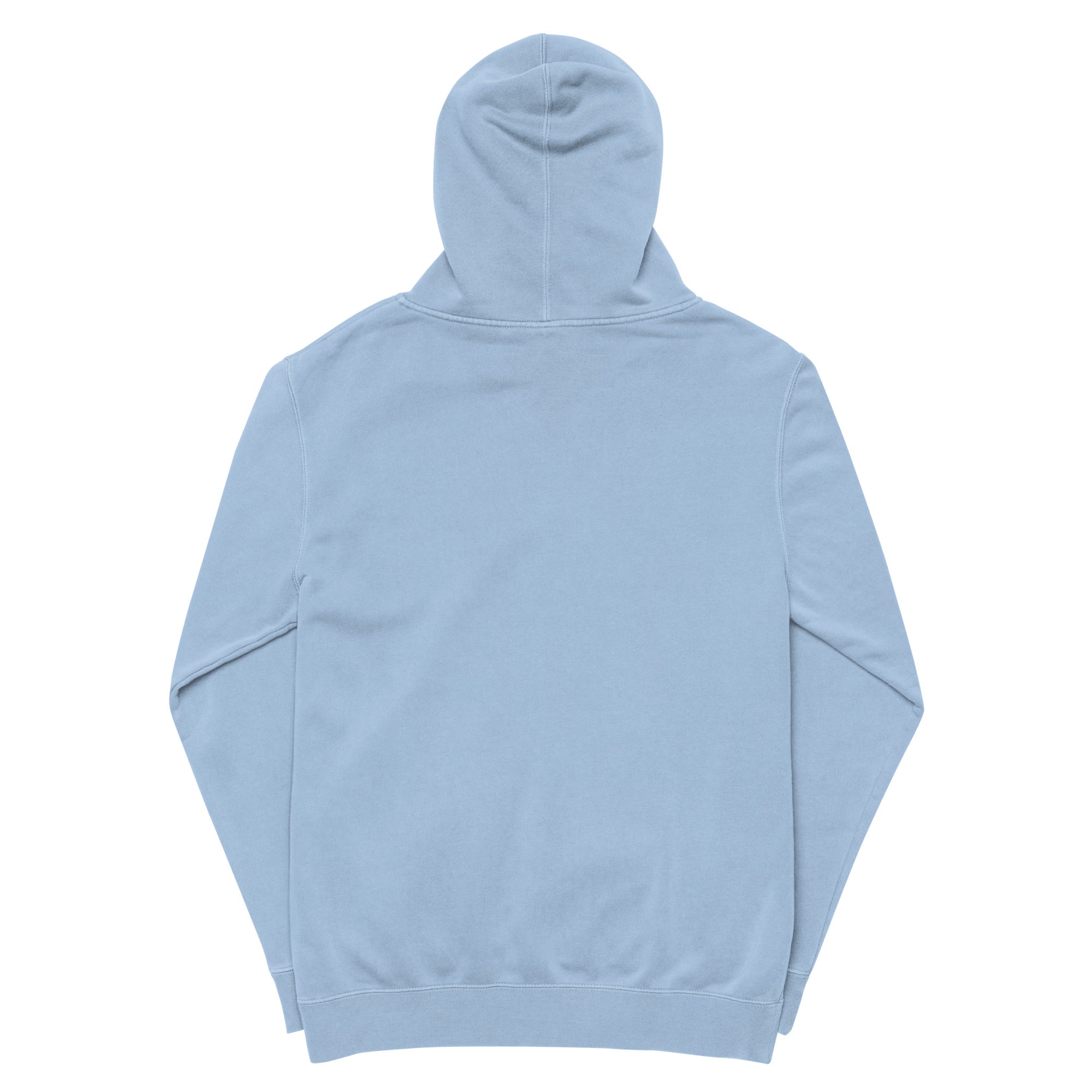 Light Blue Dyed Hoodie Unisex