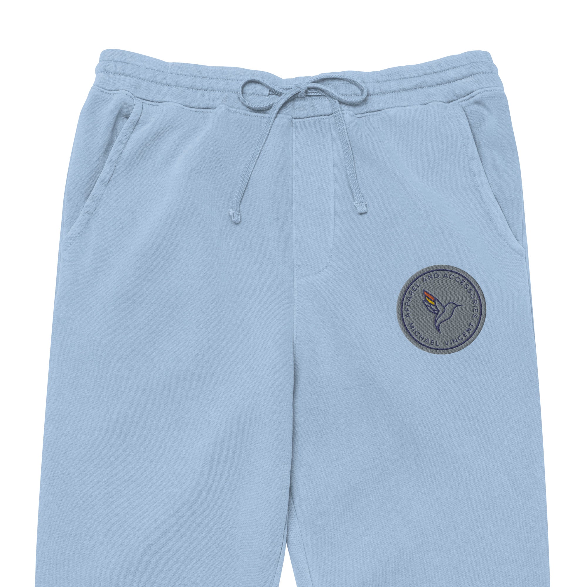 Light Blue Dyed Sweatpants Unisex