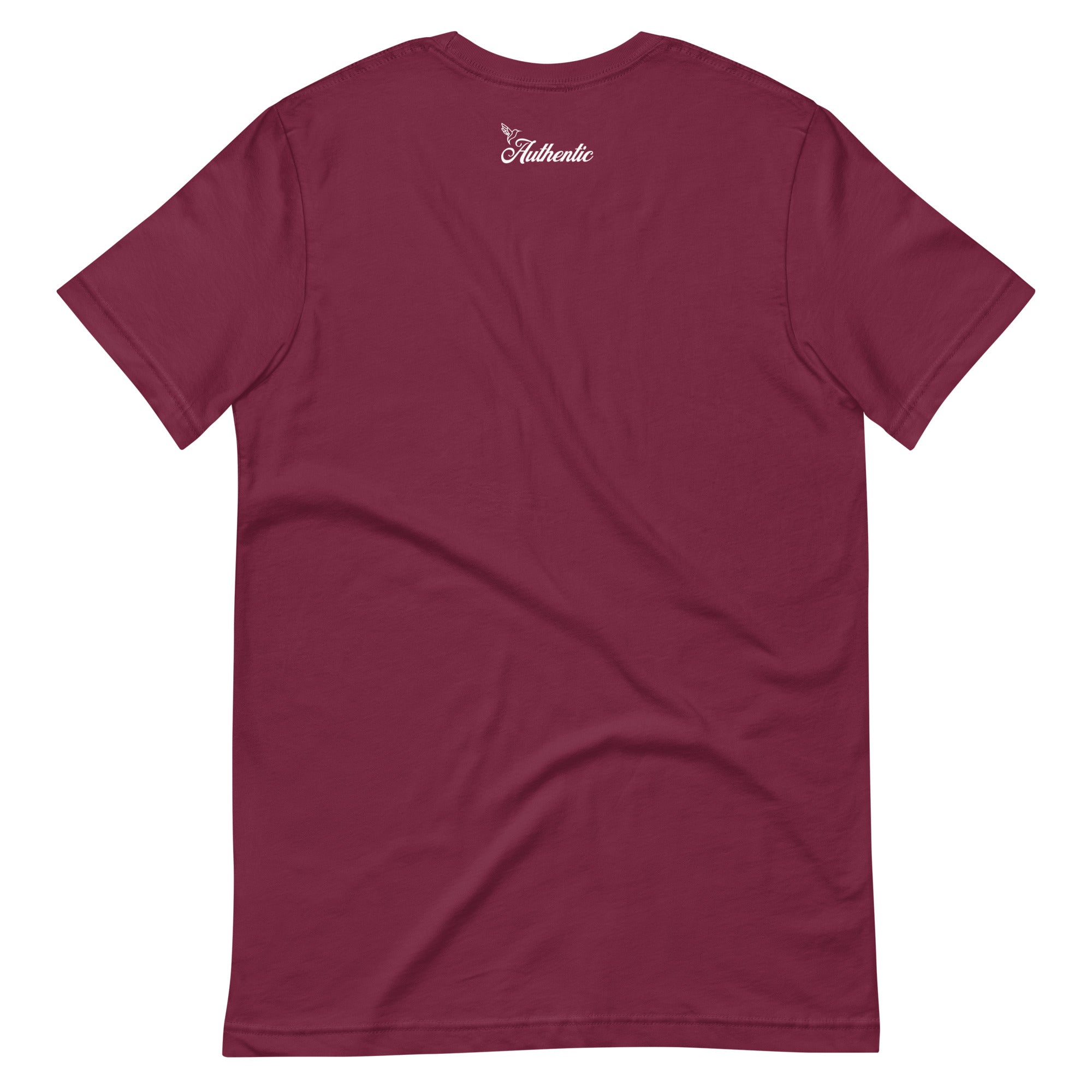 Maroon Crew T-Shirt-Unisex