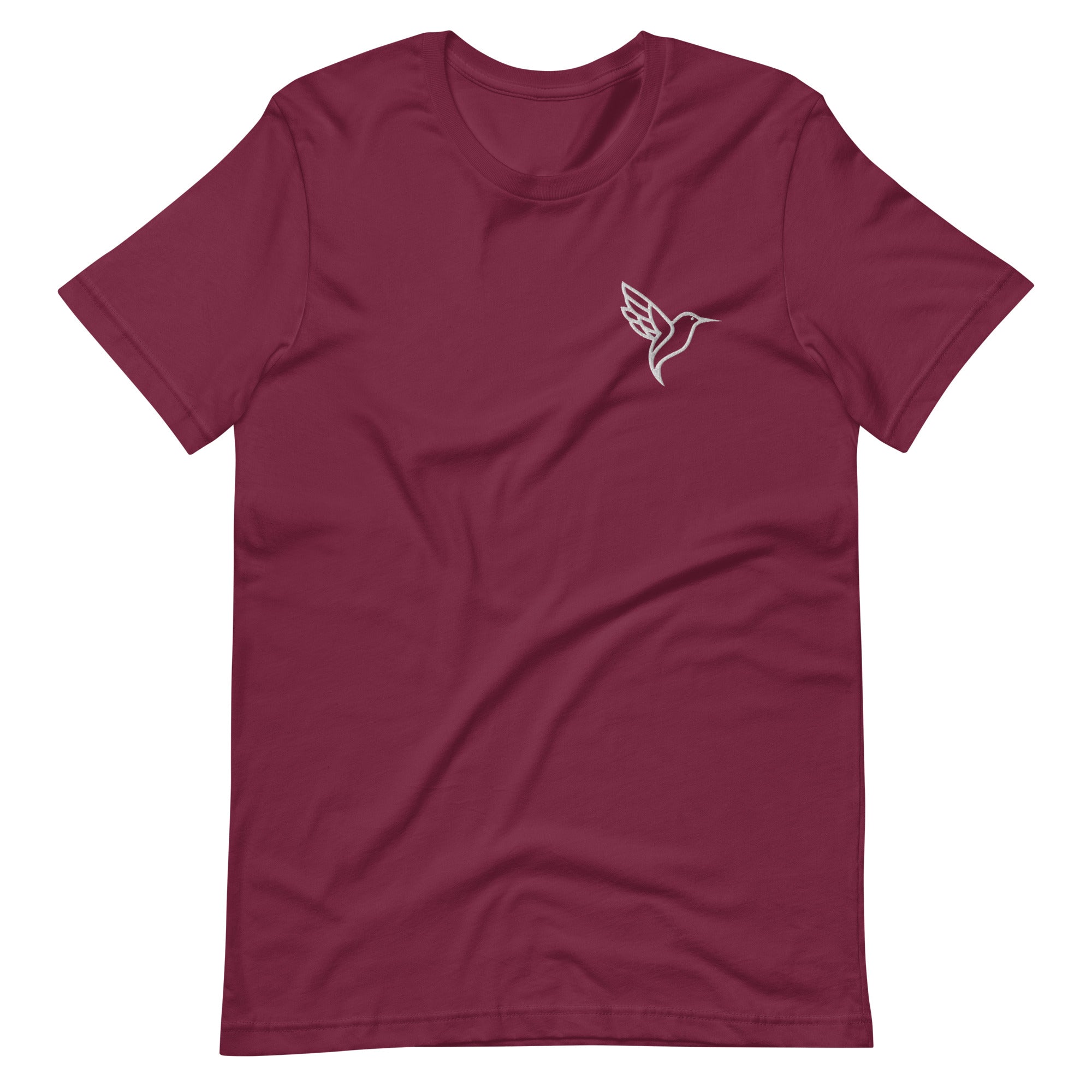 Maroon Crew T-Shirt-Unisex